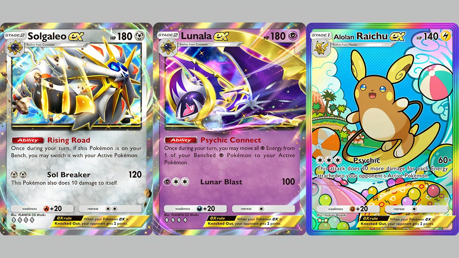 Alolan Raichu EX và các thẻ bài mới trong bản mở rộng Celestial Guardians của Pokémon TCG Pocket