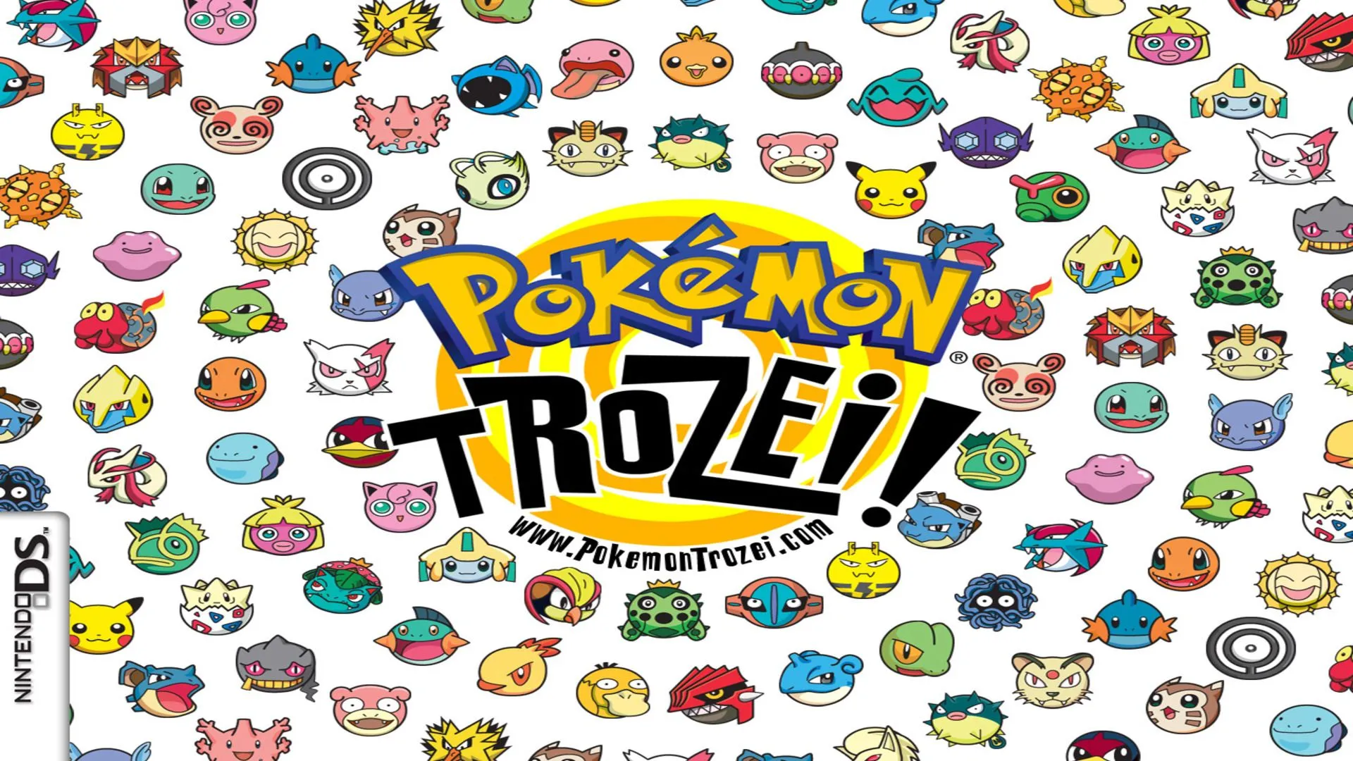 Ảnh bìa game giải đố Pokémon Trozei! trên Nintendo DS