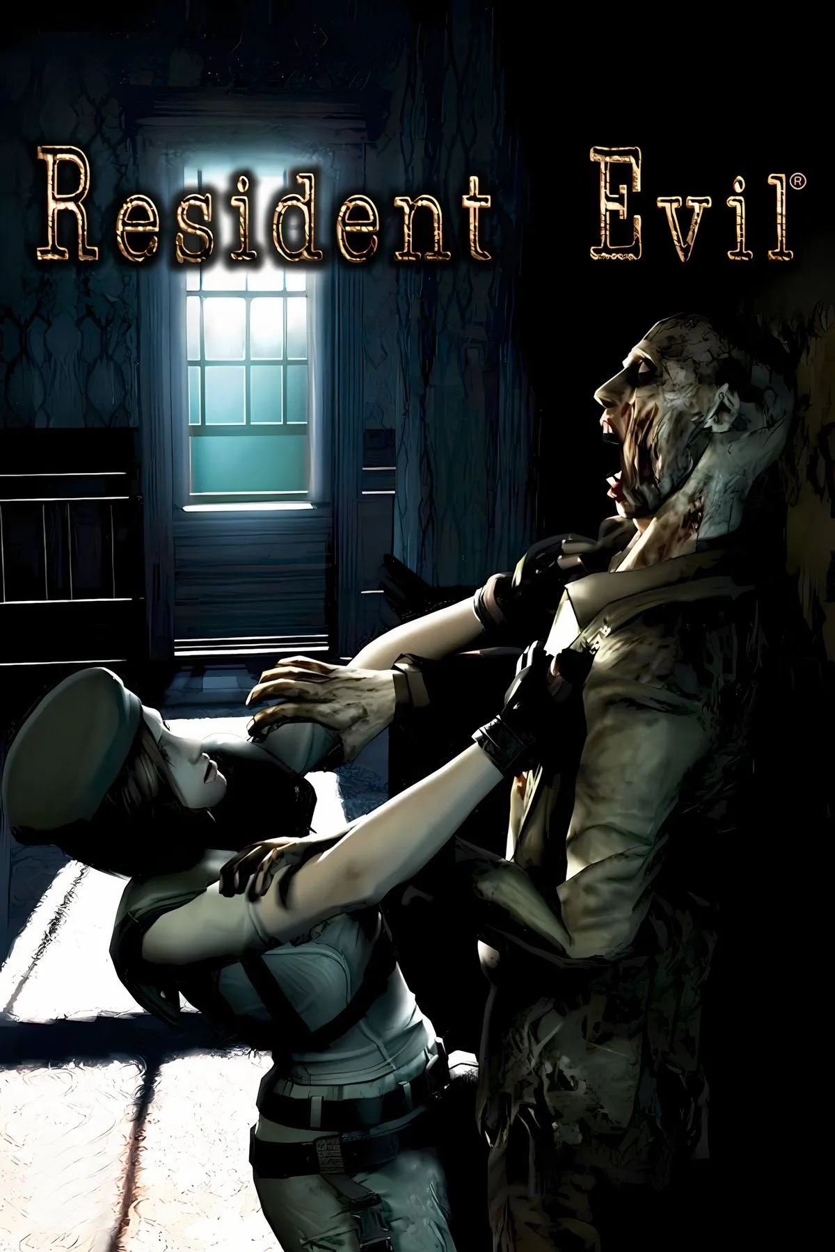 Ảnh bìa game Resident Evil (2002), minh họa bối cảnh kinh dị sinh tồn cho ý tưởng bộ bài Magic.