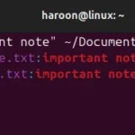 Ảnh hiển thị lệnh grep tìm kiếm cụm từ trong các tệp văn bản ở thư mục Tài liệu trên Terminal Linux.
