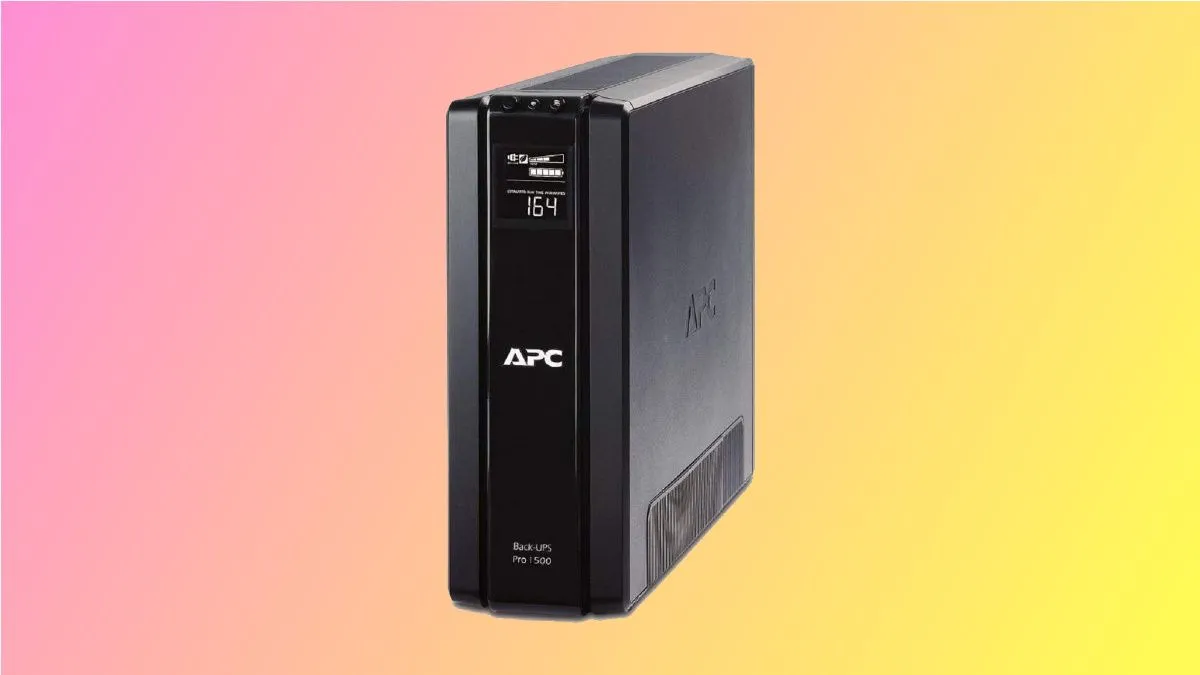 APC UPS Battery Backup Surge Protector có pin dự phòng mạnh mẽ, bảo vệ thiết bị khi mất điện