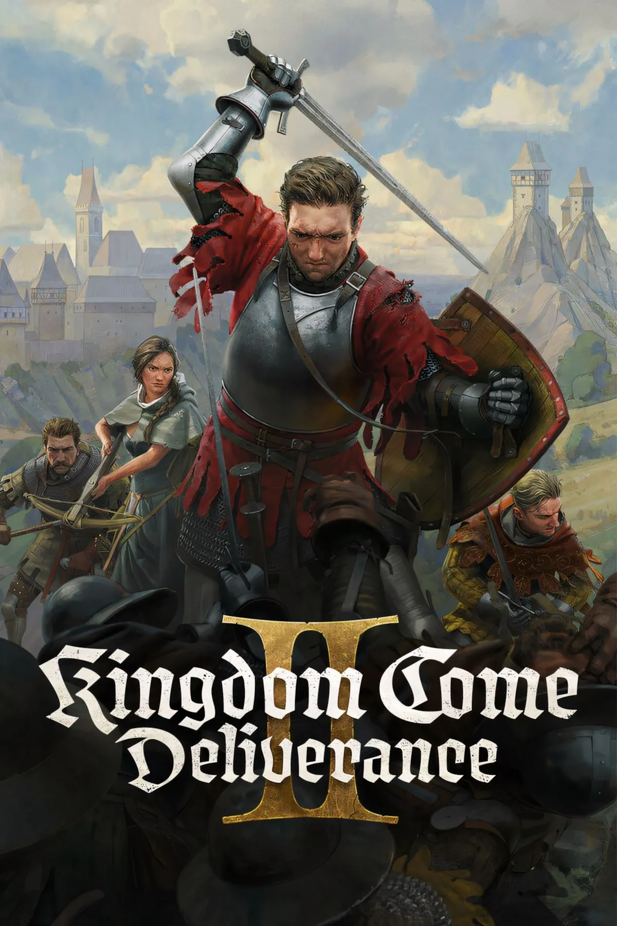 Bìa game Kingdom Come: Deliverance II, tựa game hành động phiêu lưu thế giới mở được mong đợi, nổi bật với việc không có microtransaction sau khi mua game.