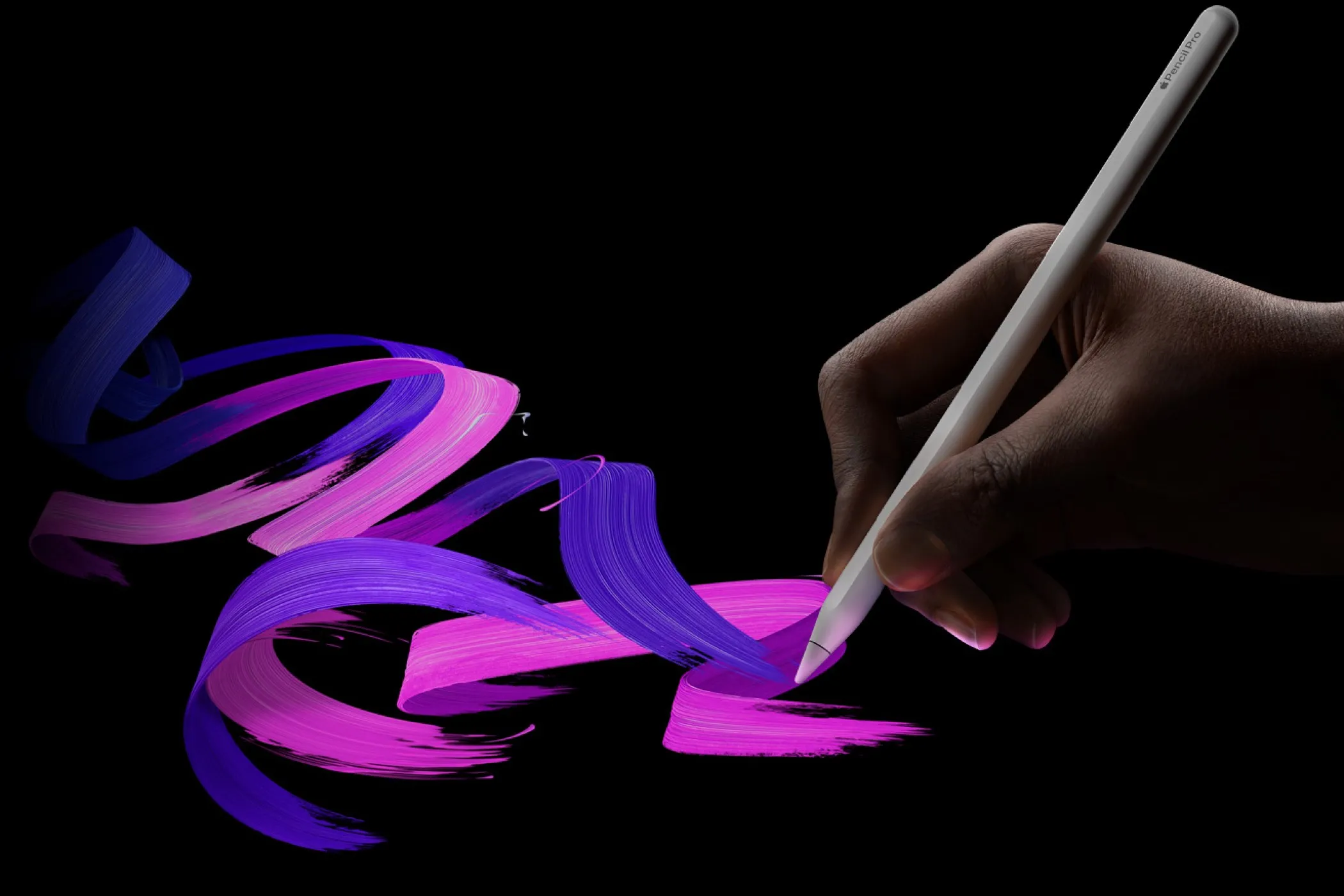 Bút Apple Pencil Pro với khả năng sạc từ tính