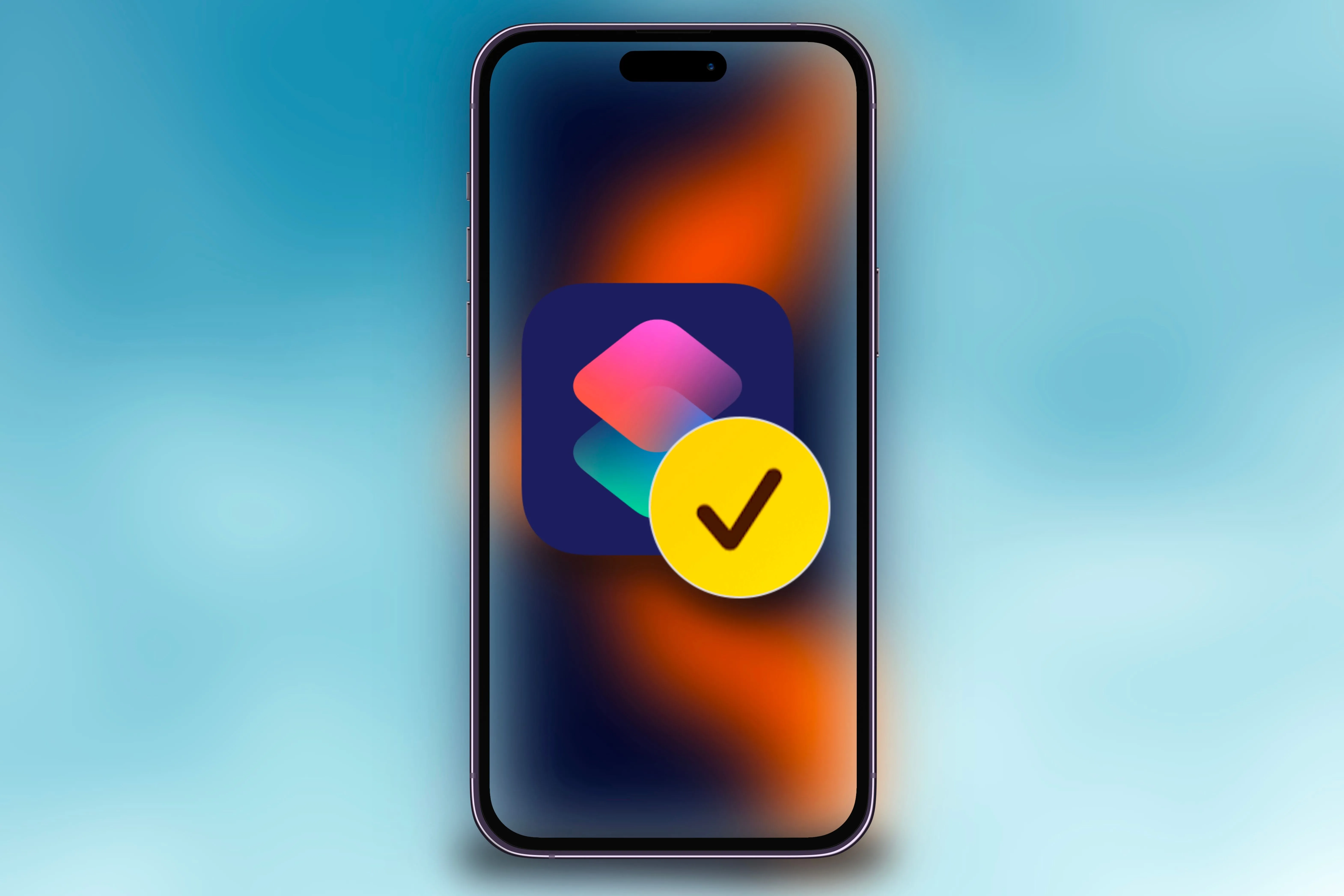 Các biểu tượng Phím tắt Siri và Check In trên iPhone, thể hiện khả năng tích hợp sâu hơn