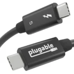 Cáp Thunderbolt 5 của Plugable, sản phẩm mới với tốc độ băng thông vượt trội