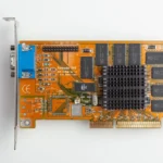 Card đồ họa NVIDIA Riva TNT thế hệ đầu, tiền thân của các GPU AI hiện đại.
