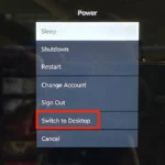 Chuyển đổi sang chế độ Desktop trên SteamOS