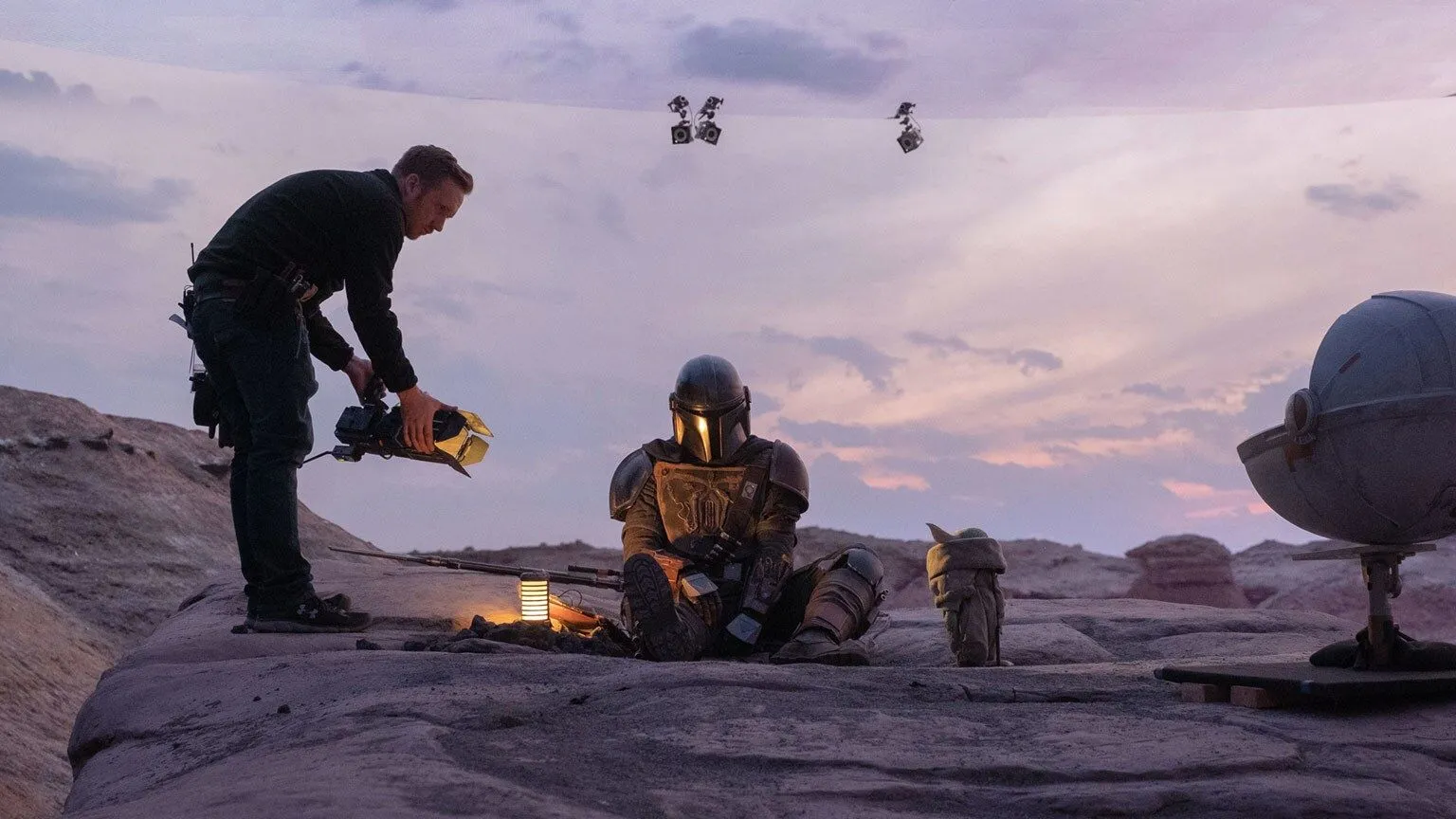 Công nghệ 'The Volume' của Lucasfilm ứng dụng game engine Unreal Engine trong sản xuất phim The Mandalorian.