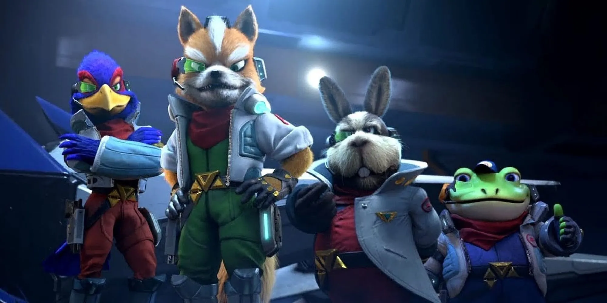 Fox McCloud từ Star Fox trong một cảnh cắt, đại diện cho tiềm năng phát triển game hành động