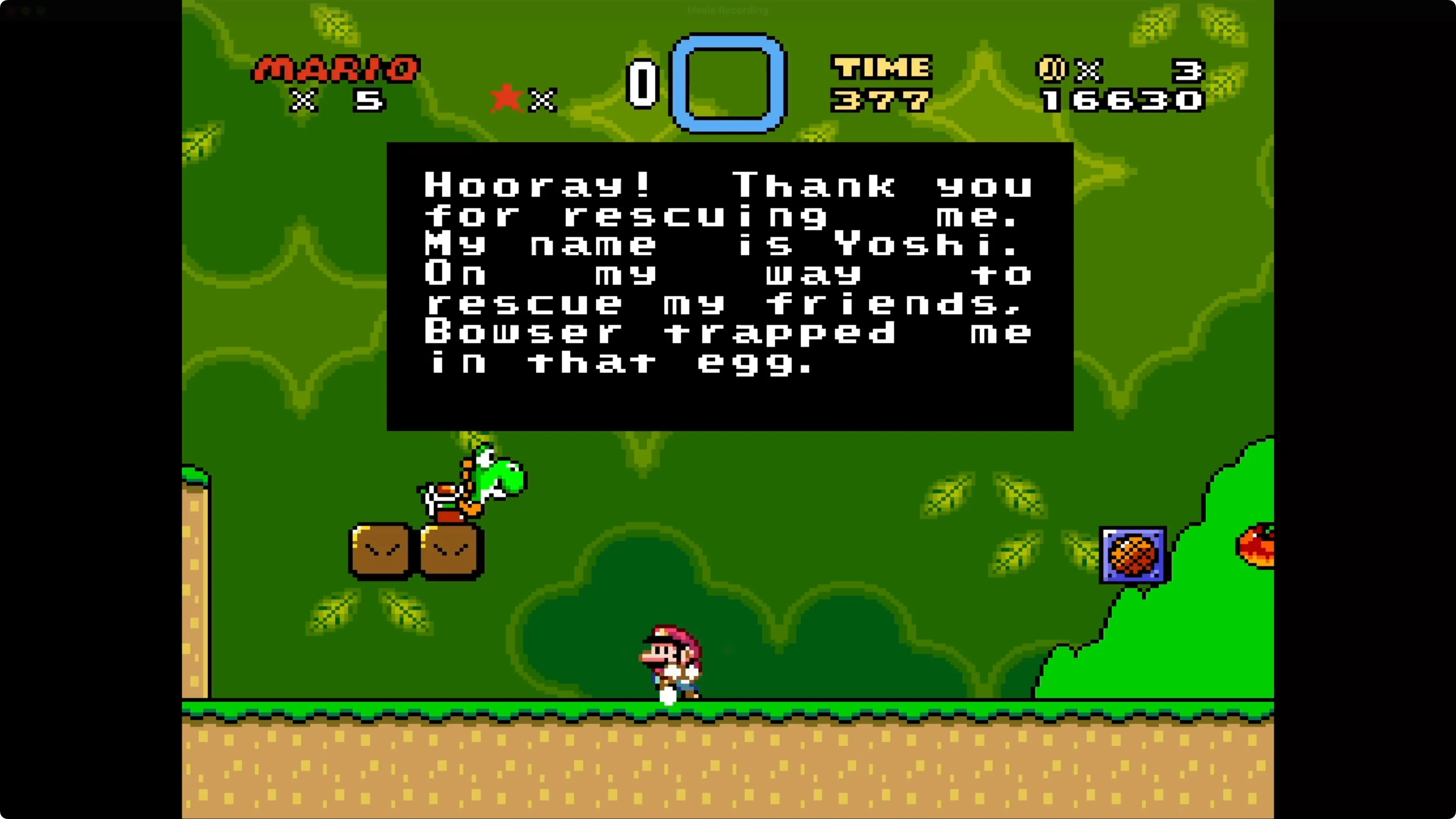 Game Super Mario World trên SNES hoạt động chậm và âm thanh lỗi trên Apple TV HD.