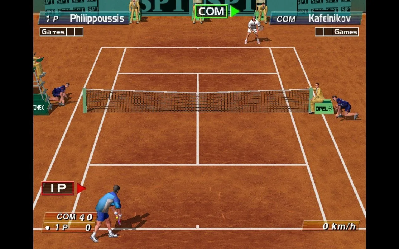 Game Virtua Tennis của Dreamcast đang chạy mượt mà trên Steam Deck.