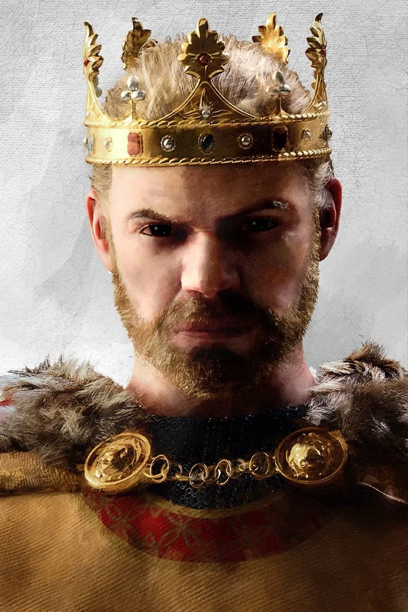 Giao diện bản đồ chính trị châu Âu thời Trung Cổ trong Crusader Kings 3