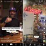 Giao diện chính tương đồng giữa TikTok và YouTube Shorts khi lướt video ngắn