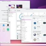 Giao diện KDE Plasma 6.3 với các ứng dụng đang mở, thể hiện môi trường làm việc thân thiện và hiện đại.