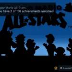 Giao diện lớp phủ RetroAchievements hiển thị thông tin và thành tựu trong game