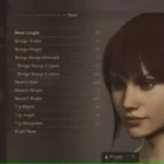 Giao diện tạo nhân vật Dragon's Dogma 2 với nhiều thanh trượt tùy chỉnh sâu