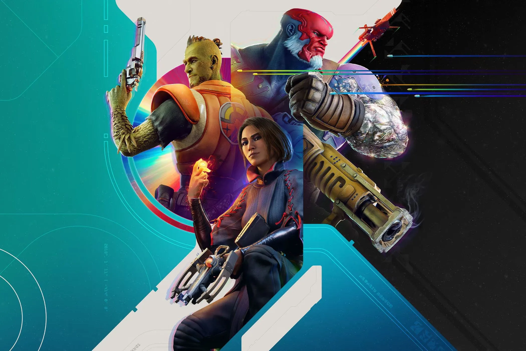 Hình ảnh quảng bá game Concord, một trong những tựa game dịch vụ (live service) đã thất bại trong thế hệ console hiện tại.