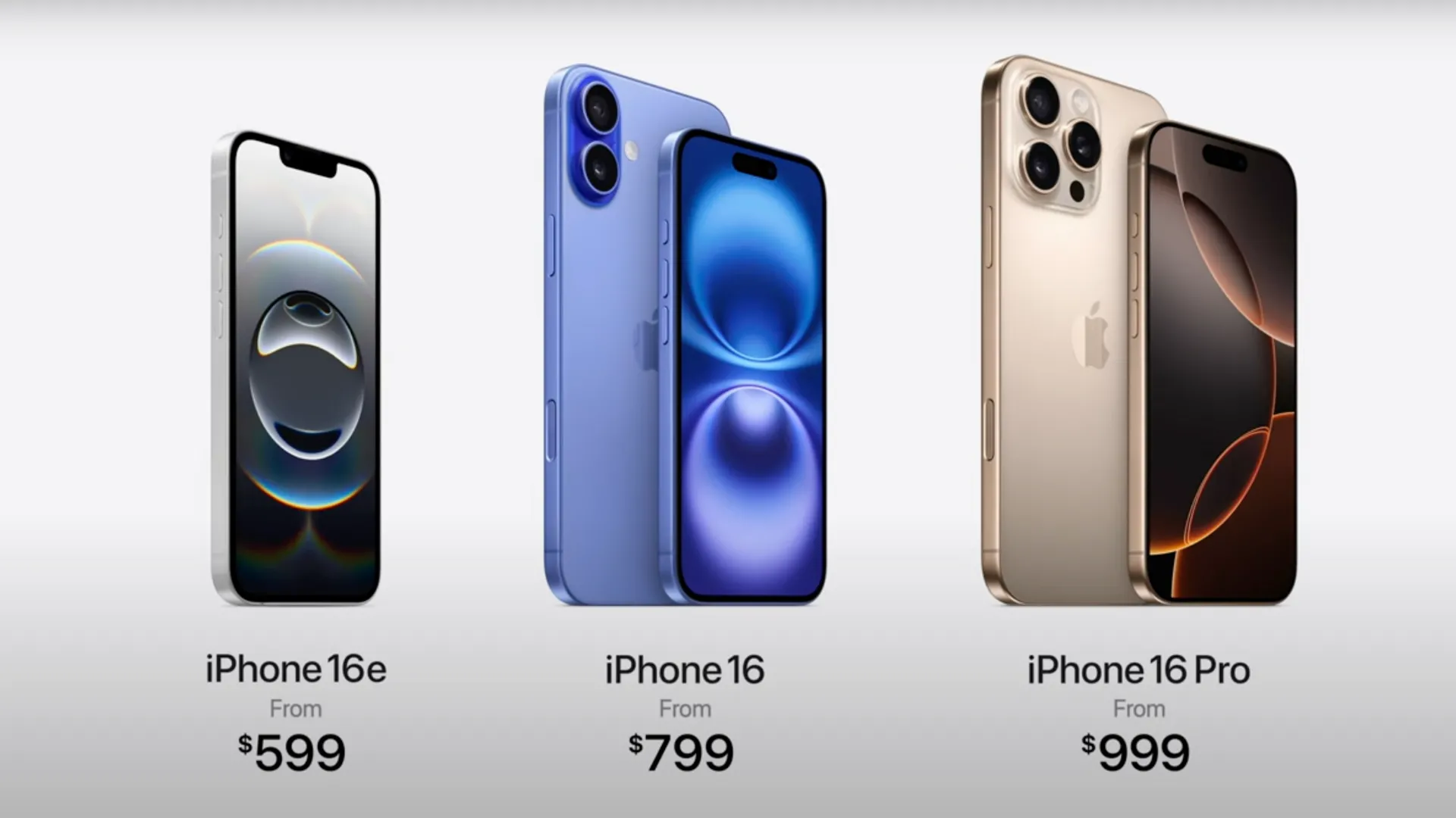 Hình ảnh render chiếc iPhone 16e màu trắng, thể hiện thiết kế tổng thể của mẫu điện thoại mới.