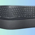 Logitech Ergo K860 trên nền gradient