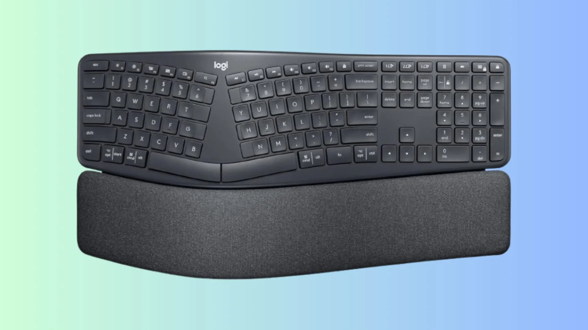 Logitech Ergo K860 trên nền gradient