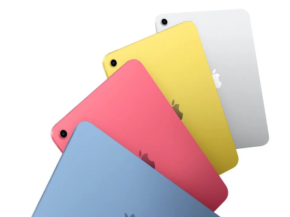 Màn hình chính của một chiếc iPad hiển thị các ứng dụng quen thuộc, minh họa tính linh hoạt của thiết bị.
