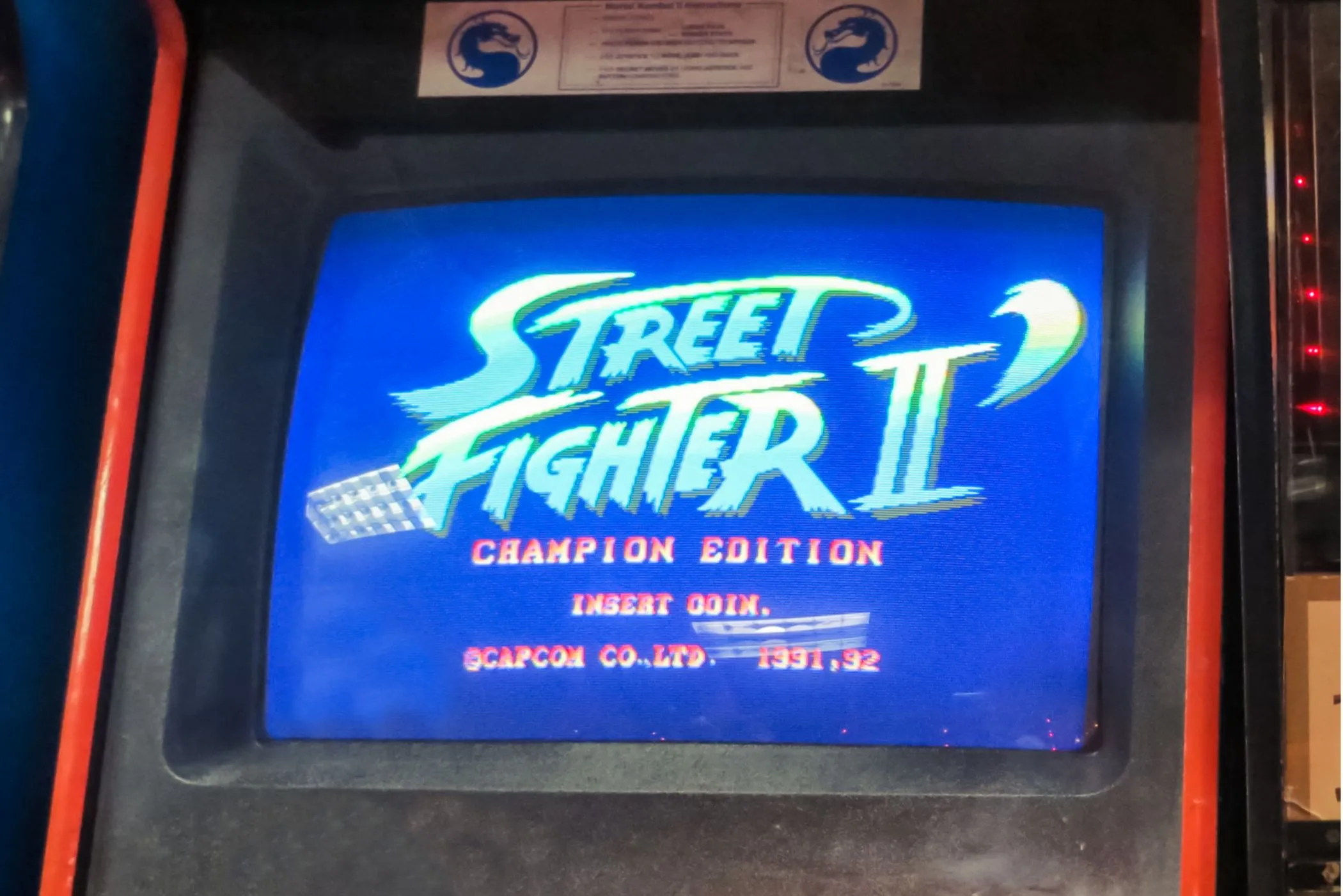 Máy arcade Street Fighter II Champion Edition, nơi khai sinh lỗi combo huyền thoại