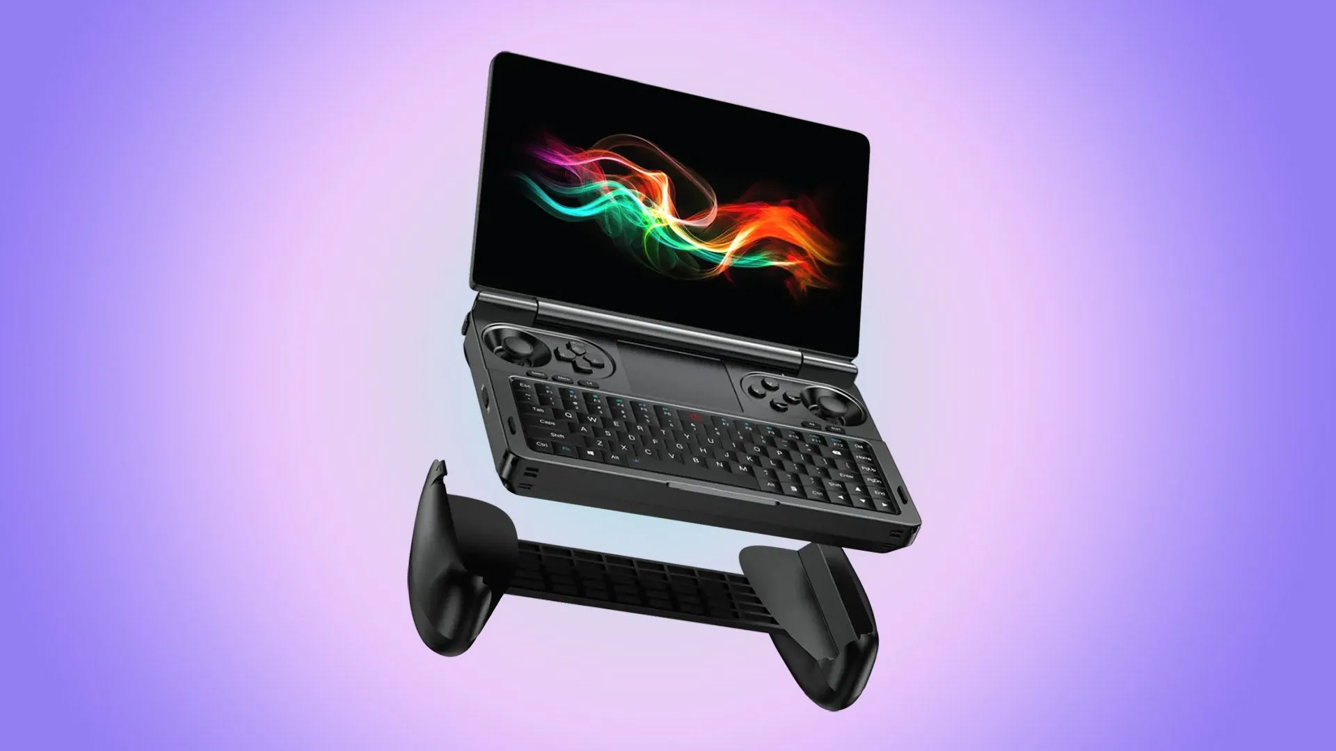 Máy chơi game cầm tay GPD Win Mini 2025 hiển thị màn hình chính