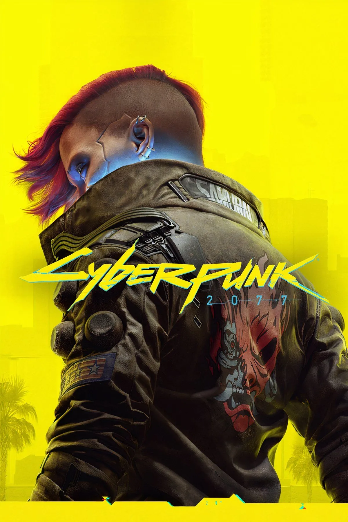 Một cảnh tổng hợp từ game Cyberpunk 2077 trên macOS, với hình ảnh nhân vật V và Night City rực rỡ.