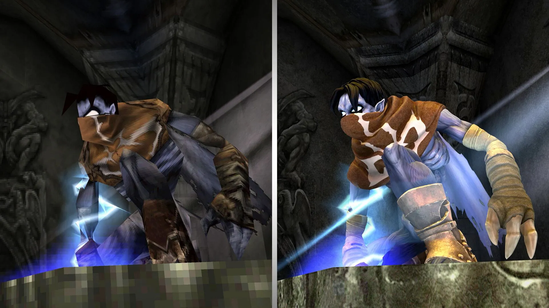 Một cảnh trong game Legacy of Kain: Soul Reaver Remastered với đồ họa được nâng cấp sắc nét hơn bản gốc.