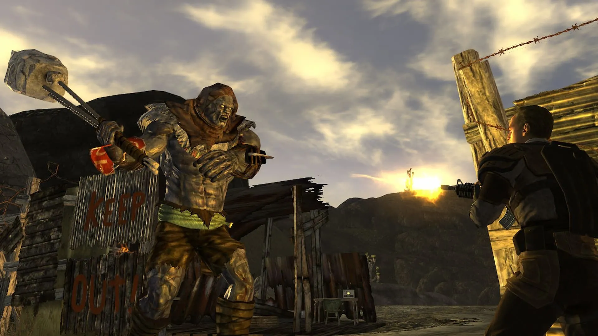 Người chơi Fallout New Vegas sử dụng kỹ năng đối thoại để tránh xung đột