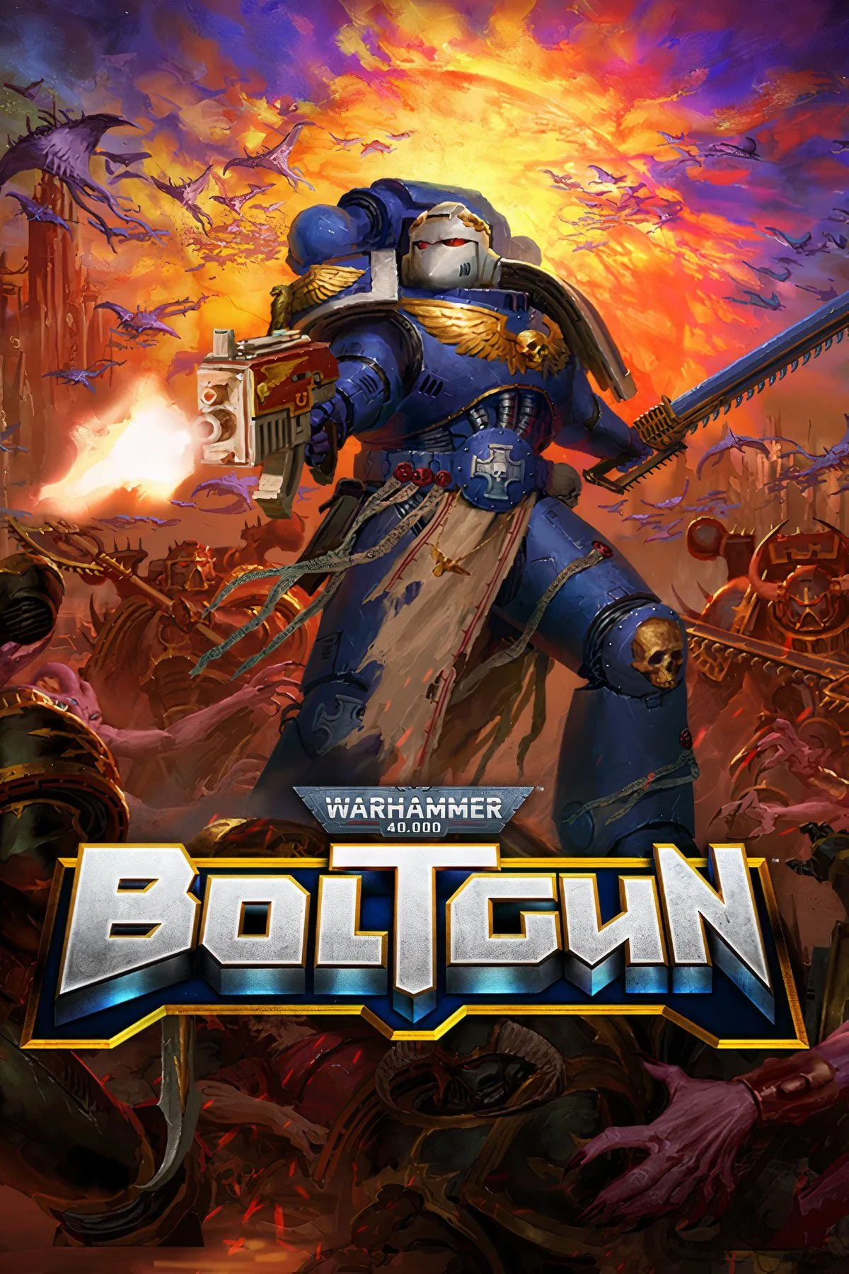 Người chơi thể hiện kỹ năng gõ phím siêu tốc trong game chiến đấu kịch tính Warhammer 40,000: Boltgun – Words of Vengeance