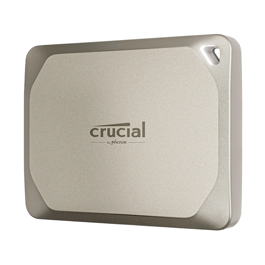 Ổ cứng SSD di động Crucial X9 Pro 2TB cho tốc độ truyền dữ liệu nhanh.
