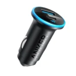 Sạc nhanh Anker 323 USB-C 52.5W với thiết kế hai cổng tiện lợi cho ô tô