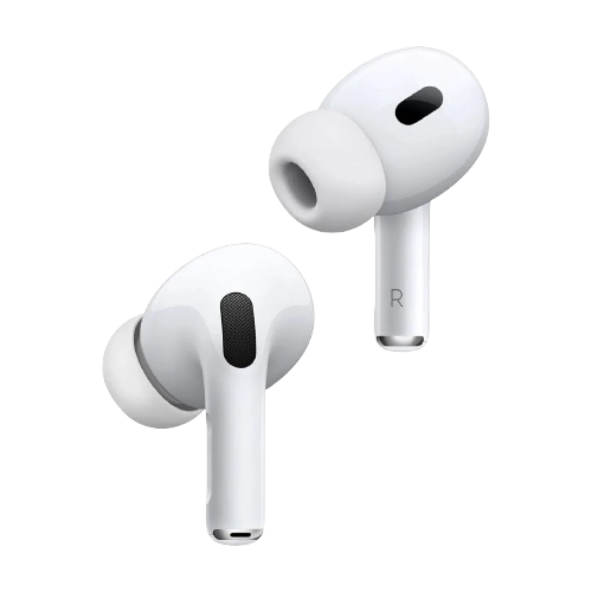 Tai nghe không dây Apple AirPods Pro thế hệ thứ 2 với hộp sạc.