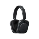 Tai nghe Nothing Headphone (1) màu trắng với thiết kế trong suốt nổi bật trên nền.