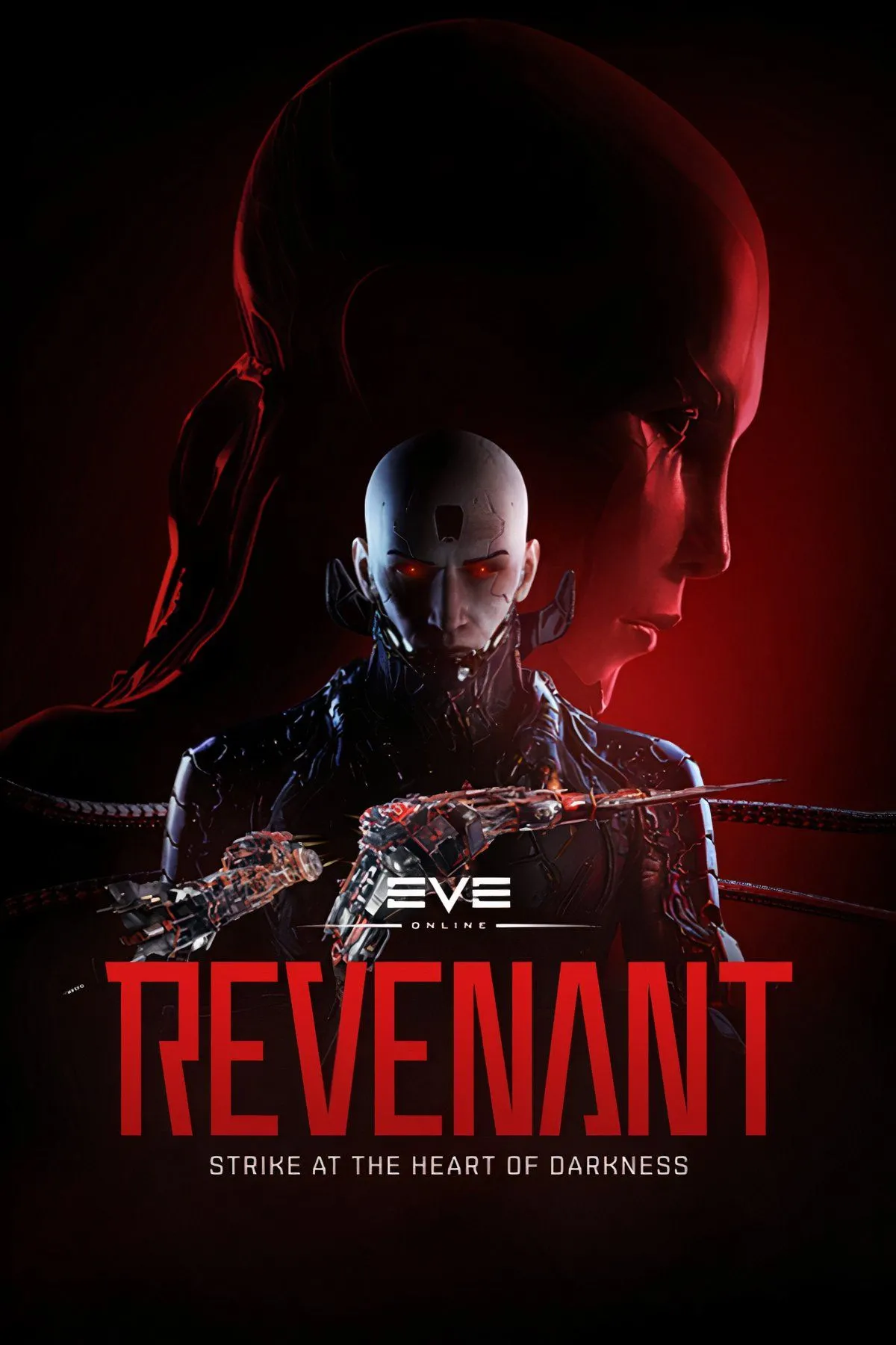 Tàu vũ trụ của người chơi bay trong không gian rộng lớn của EVE Online