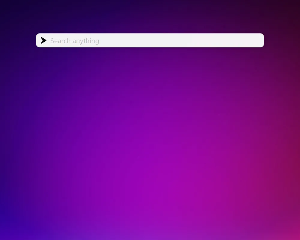 Thanh tìm kiếm Fluent Search với giao diện Windows 11 hiện đại.