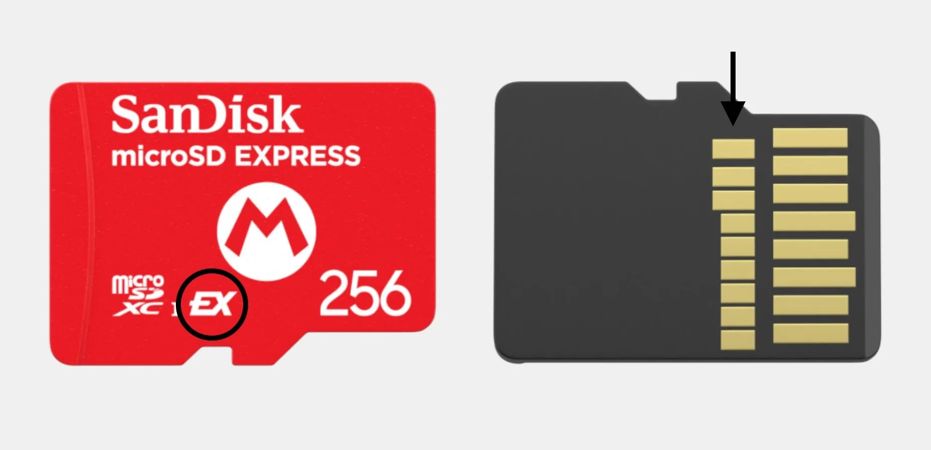 Thẻ nhớ microSD Express thương hiệu Nintendo do SanDisk sản xuất, cần thiết cho Nintendo Switch 2.