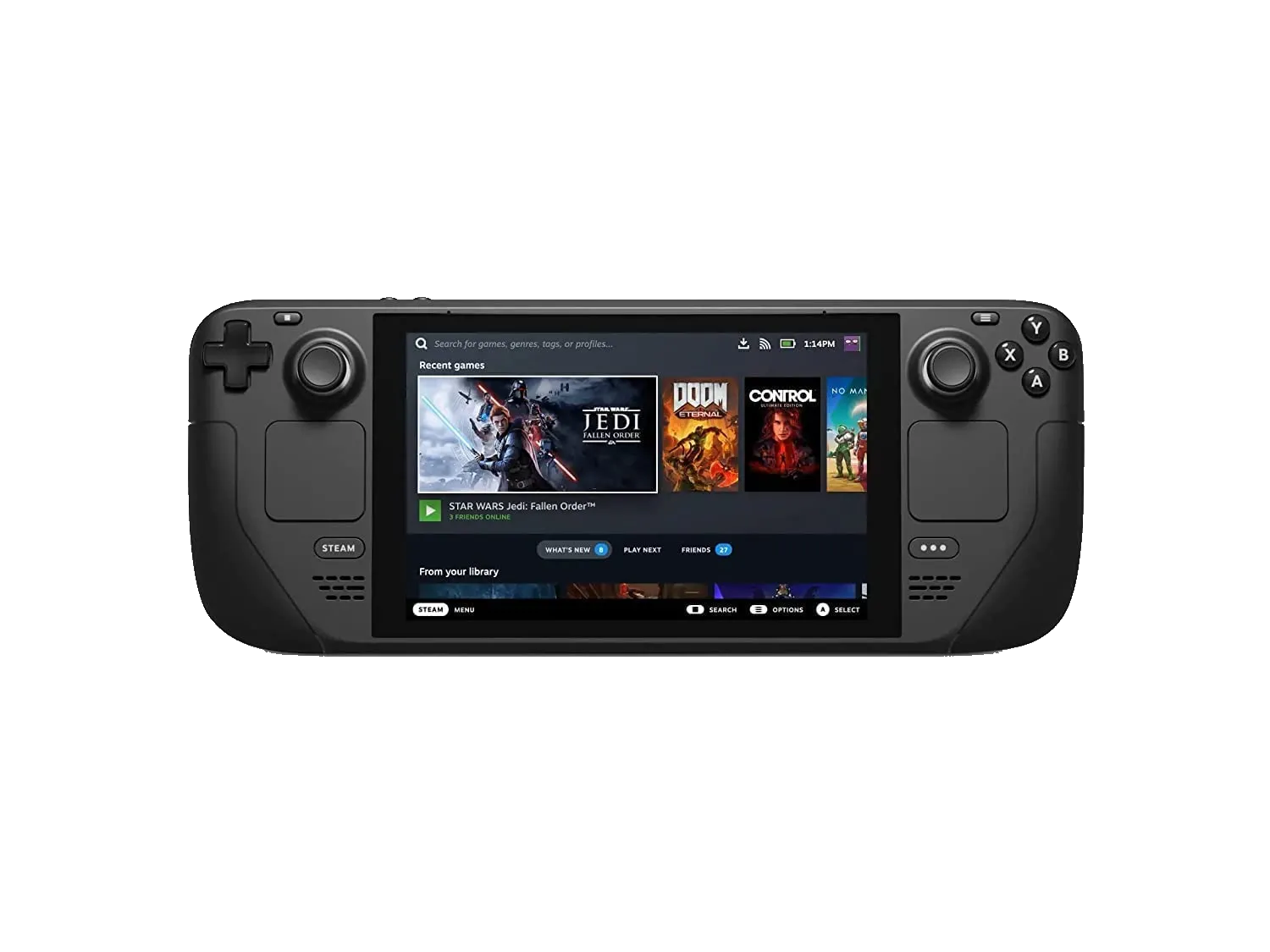 Thiết bị chơi game cầm tay Valve Steam Deck, một yếu tố quan trọng thúc đẩy sự phát triển game PC.