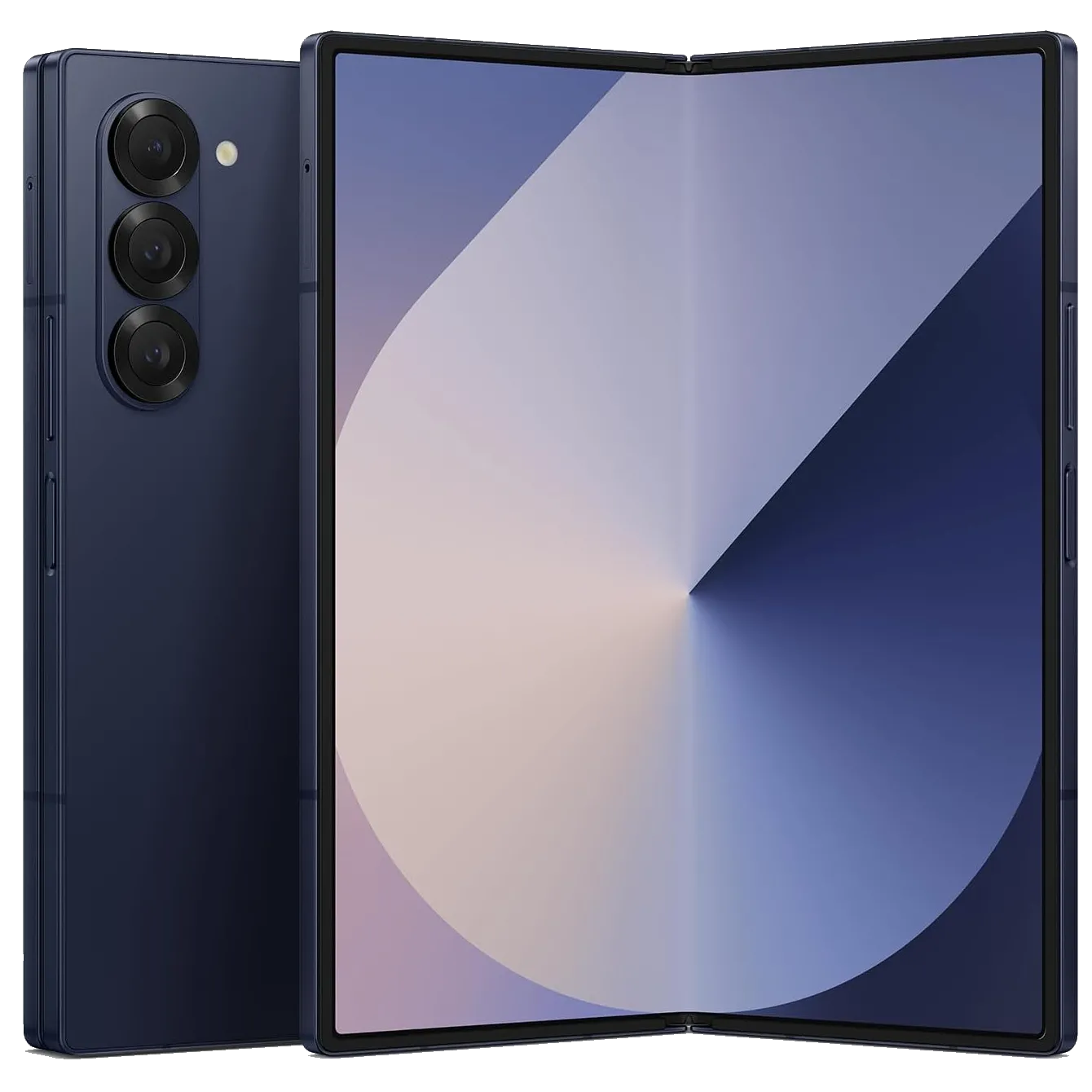 Thiết kế gập độc đáo của điện thoại Samsung Galaxy Z Fold 6.