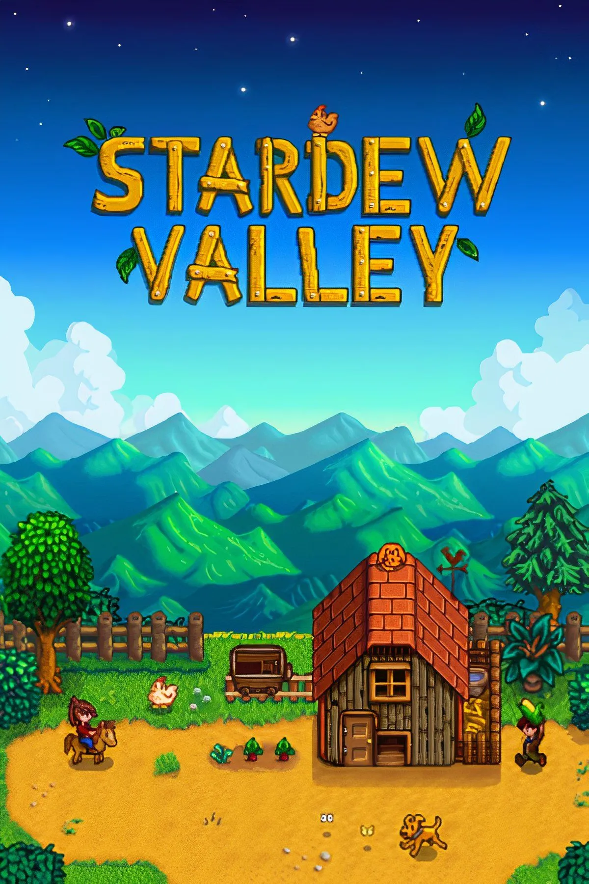 Tuyển tập hình ảnh các nhân vật và hoạt động trong Stardew Valley, gợi ý cơ chế bài MTG độc đáo.