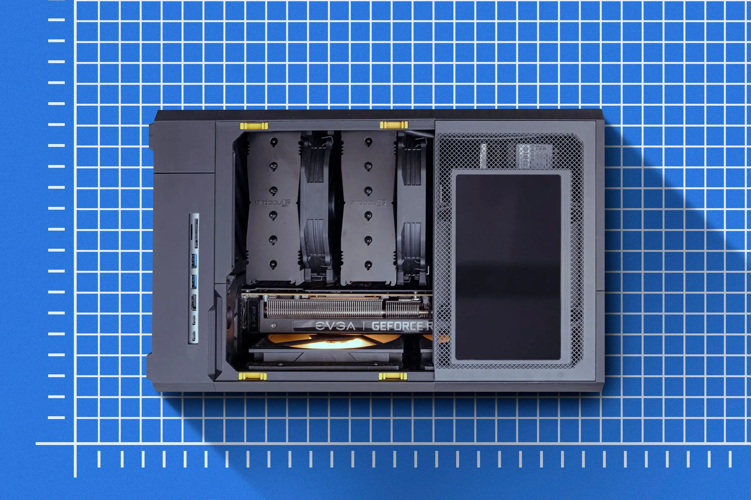 Vỏ case máy tính được in 3D với thiết kế độc đáo