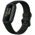 Vòng đeo tay theo dõi sức khỏe Fitbit Inspire 3 với màn hình màu sắc sống động và thiết kế gọn nhẹ.